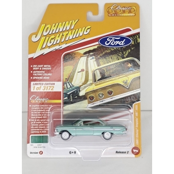 Johnny Lightning 1:64 Chevrolet Impala SS 409 1961 arbor green